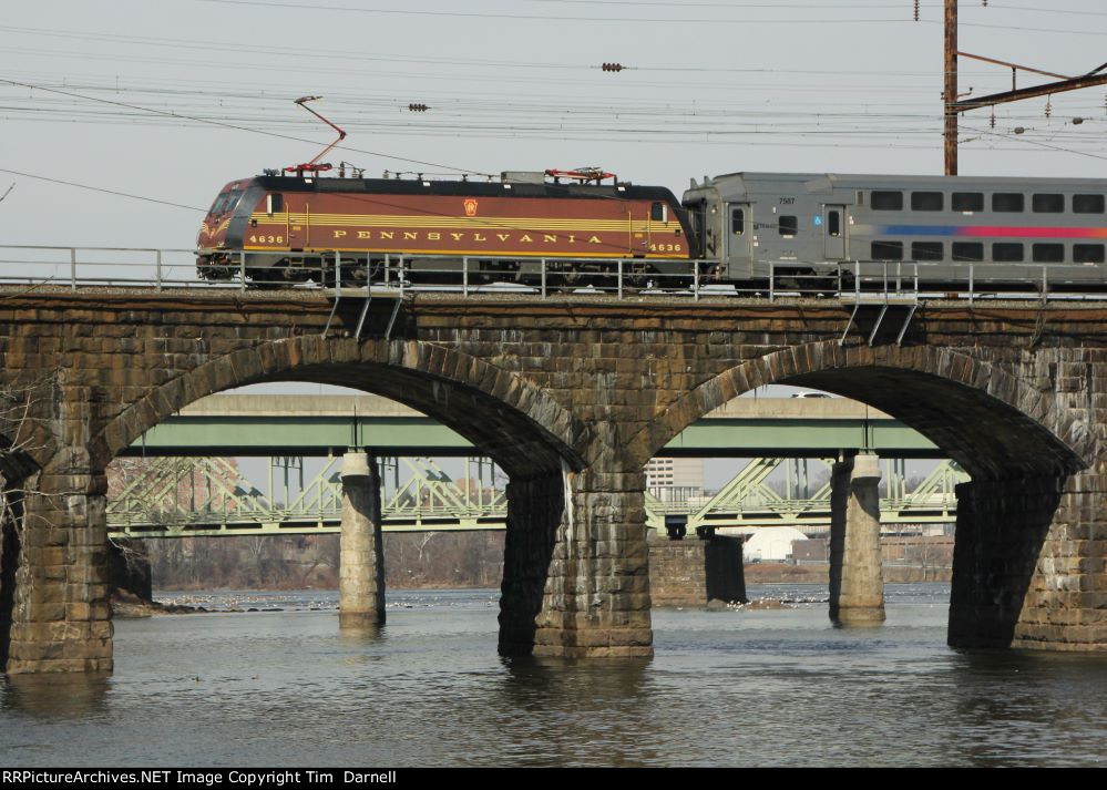 NJT 4636 on train 3844